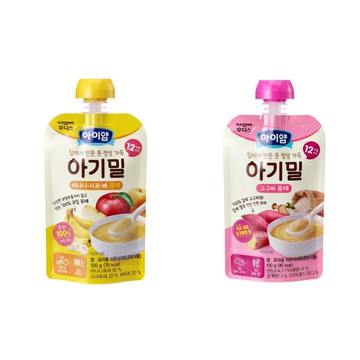 韓國 ILDONG FOODIS 日東 蔬果泥 地瓜 香蕉蘋果 100ml 副食品 果泥 12m+ 寶寶專用＊夏日微風＊