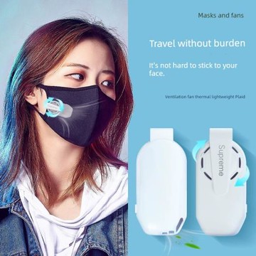 新款mini便攜式迷你風扇可充電靜音降溫夾式制冷