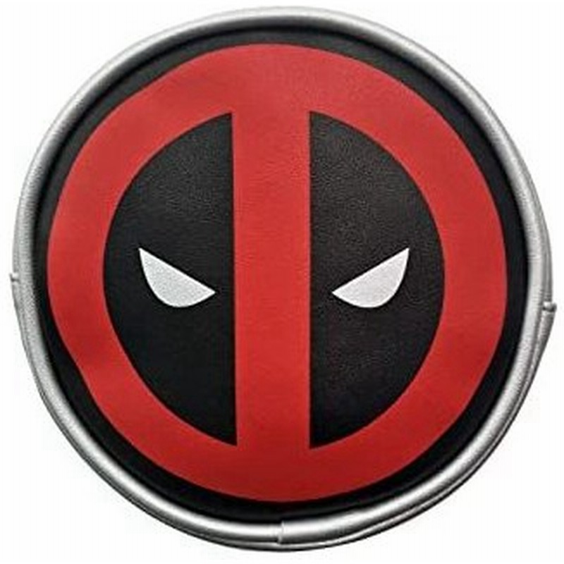 マーベル 合皮 丸型ポーチ デッドプール アイコン Spdp858 キャラクター グッズ 通販 Lineポイント最大0 5 Get Lineショッピング