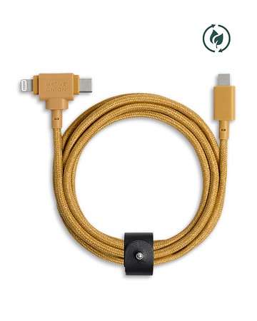 Native Union Belt Cable Duo Usb-c to Usb-c Lightning