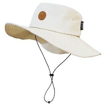 WOAWOA 升級款!防水透氣登山帽-單入-L-米白色 登山遮陽