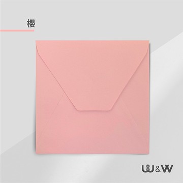 W&W婚卡盛宴-信封C款式-櫻色