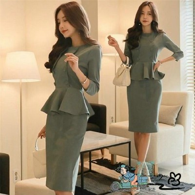 ワンピース レディース 膝丈 夏秋 ワンピーススーツ タイトワンピ 服 きれいめ 七分袖 着痩せ 通勤 Ol ビジネス オフィス セレモニー 二次会 上品 代30代40代 通販 Lineポイント最大get Lineショッピング