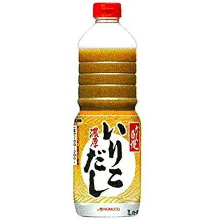 AJINOMOTO　味の素　だし自慢濃厚いりこだし　1L×6本