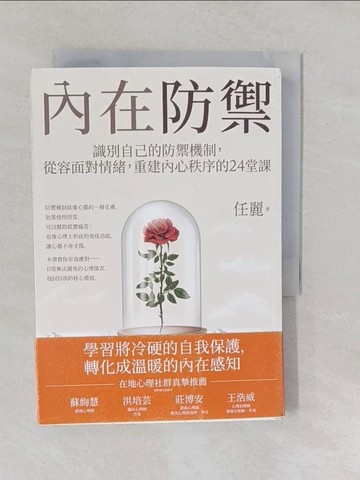 【書寶二手書T1／心理_YO2】內在防禦：識別自己的防禦機制，從容面對情緒，重建內心秩序的24堂課_任麗