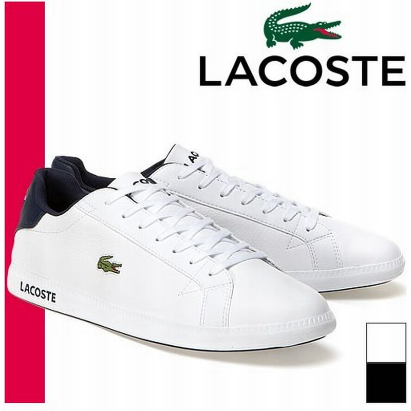 Lacoste ラコステ Graduate Lcr3 グラデュエイト スニーカー 靴 メンズ おしゃれ 白 黒 通販 Lineポイント最大0 5 Get Lineショッピング