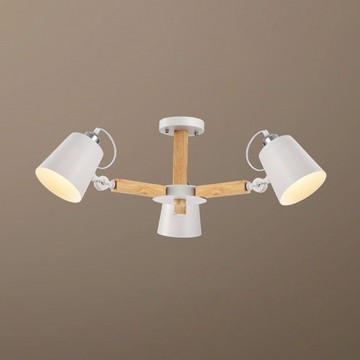 E27北歐風半吸頂三 L01-1536