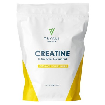 TRYALL iCreatine 肌酸 檸檬優格風味  420g  1個