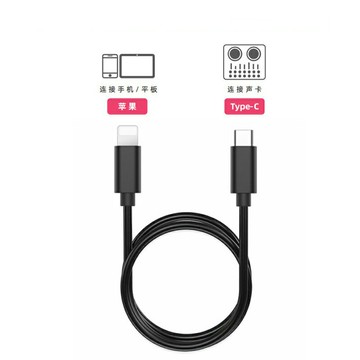 聲卡轉換線 外置聲卡 SO8聲卡直播OTG加長數據線3米5米適用蘋果手機連接ICKB專用轉換器【HZ72828】