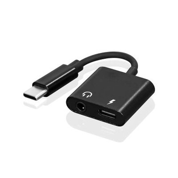 KINYO】TypeC轉3.5mm+充電轉接線 (CB-351)