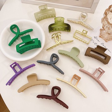 抓夾女夏季大號鯊魚夾高級感發夾優雅氣質后腦勺夾子頭飾發抓