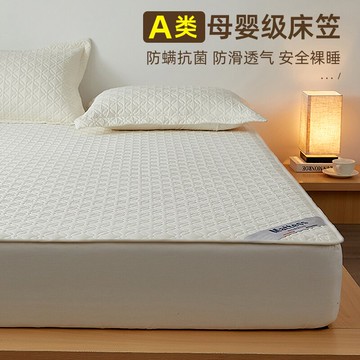 純棉防塵床笠單件全包床墊保護套防螨加厚席夢思床罩全棉四季通用
