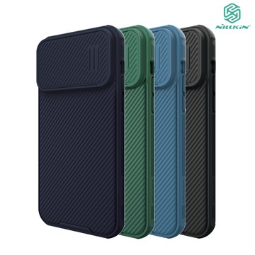 NILLKIN Apple iPhone 14 Pro Max 黑鏡 S 磁吸保護殼(深綠色)