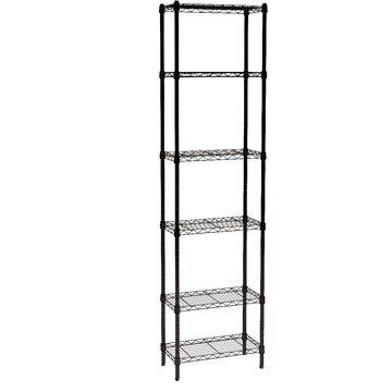 【客尊屋】小資型《粗管徑》 30X60X225Hcm 白騎士六層架