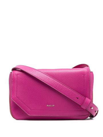 Bally - pebbled leather tote bag - women - Leather - One Size - Pink