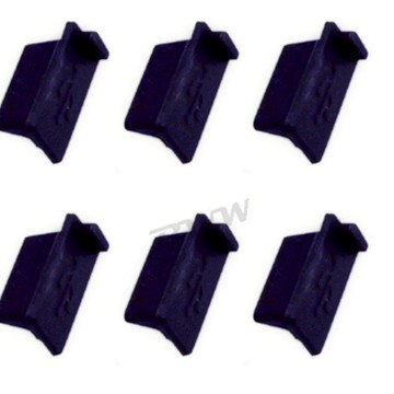 【Mayka明家】TM-U1 USB防塵蓋6個裝 矽膠裝 防塵 防潮 防止異物侵入 防塵蓋