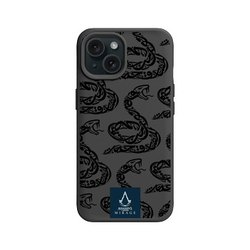 iPhone 15 SolidX 黑 - Assassin's Creed - Assassin's Creed Mirage® - Snake Calligraphy