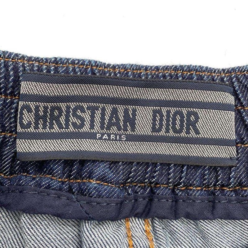 クリスチャン・ディオール パンツ バギー デニム レディースサイズ46 Christian Dior ボトムス