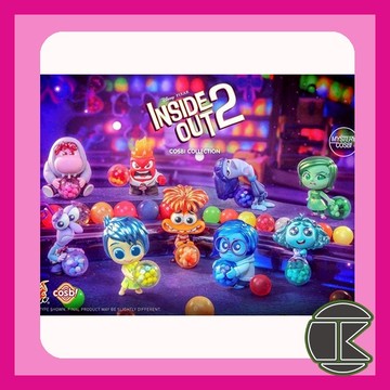 【現貨】 腦筋急轉彎2 盲盒公仔 Hot Toys 收藏 盒玩 動畫公仔 一中盒8入 愛蛋客