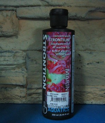 【西高地水族坊】美國BWA Strontion海水鍶離子添加劑 250ml