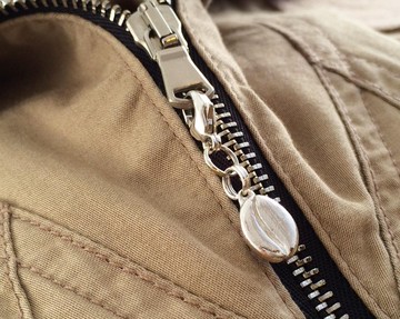 咖啡豆◆SV 拉鍊頭