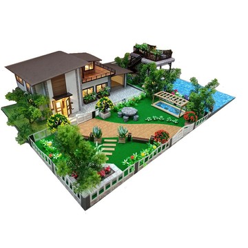 紙紮屋 雲鼎莊園+遊艇碼頭  特價:13200元   三房兩廳，可分拆燒化(小金爐版)全台爐口皆可