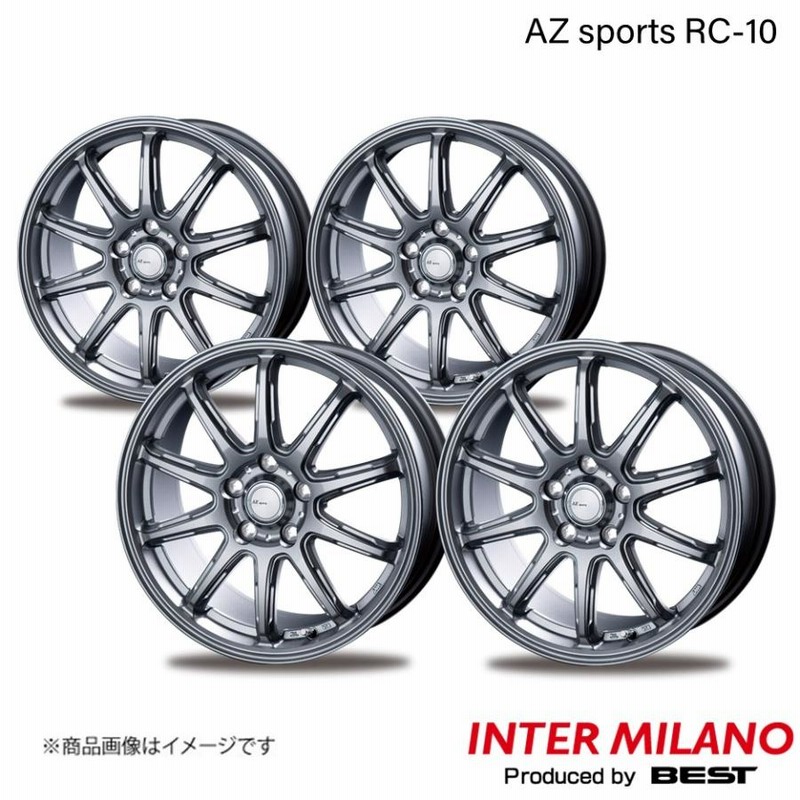 17インチ 5H100 7.0J +48】アルミホイール2本セット XV GP系 MID