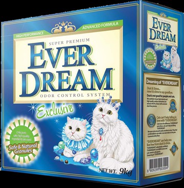 【米瑞寵物】EVER DREAM 韓國藍貓 速凝結貓砂-強效抗菌(綠)