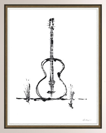 "Guitar Solo 3" Giclee Print by Chris Coleman
