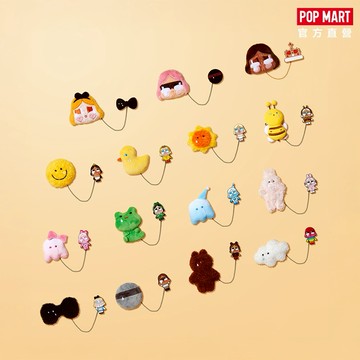 【POP MART 泡泡瑪特】CRYBABY 眼淚工廠系列-毛絨徽章盲盒(12入)