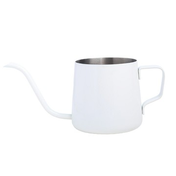 優樂悅~品創手沖咖啡壺掛耳304不銹鋼特氟龍帶蓋咖啡器具細口壺跨境工廠手沖壺 茶壺