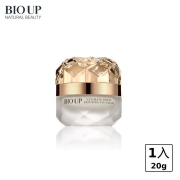 BIO UP自然美酒粕膠原無痕特潤緊緻眼霜20g(1入)