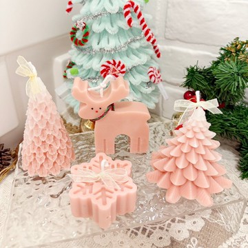 粉紅聖誕四件組禮盒限量聖誕禮物