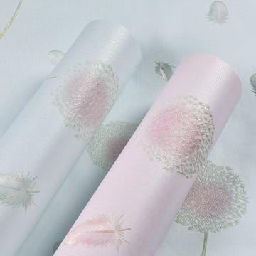 自粘墻紙現代簡約臥室溫馨田園客廳3d立體家用宿舍墻壁紙自貼壁紙