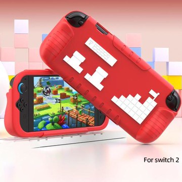 適用Switch2保護套液態硅膠防摔任天堂2代保護殼switch2保護殼