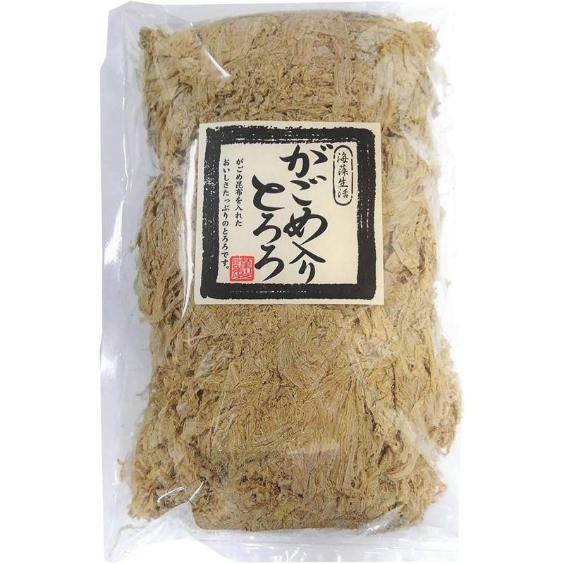 がごめ入りとろろ 大容量 500g チャック袋入り