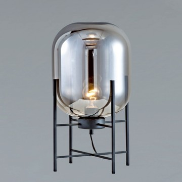 E27 煙灰色玻璃桌燈 B103-13-65795