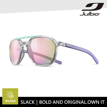 Julbo 太陽眼鏡 SLACK J5691175 / 透明紫框 (PC 淺粉鍍膜鏡片)