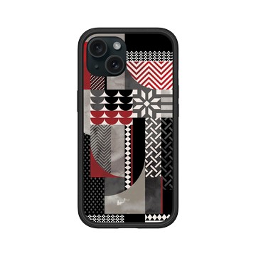 iPhone 15 Mod NX 黑 - 花生騷 WasangShow - 2021海人圖騰