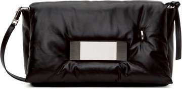 Rick Owens 黑色 Hollywood Pillow Griffin 单肩包