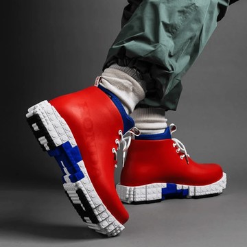 XPRESOLE HONDA 全防水咖啡靴 Evo2 - 熾紅之翼 男生US10