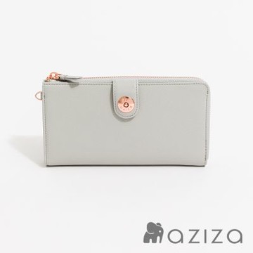 aziza OLA拉鍊雙層長夾 多色