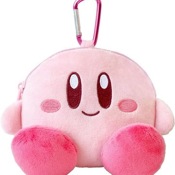 【Nintendo 任天堂】卡比拉鍊登山扣零錢包