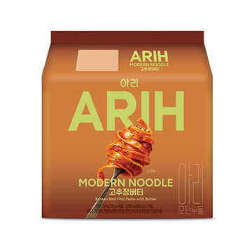 Paldo Arih Modern Noodle Korean Red Chili Paste With Butter 540g