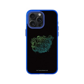 iPhone 15 Pro Max Clear 激光藍 - 瑞克和莫蒂 Rick and Morty - Wubba Lubba Dub-Dub