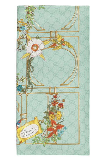 Gucci Printed Silk Yoke