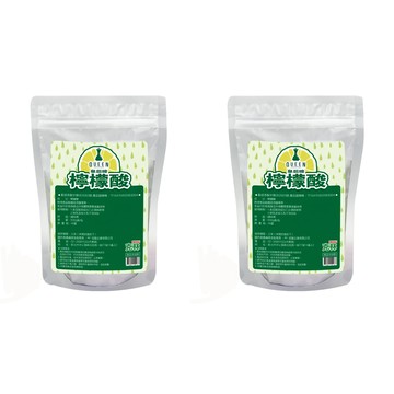 CLEAN 克林 皇后牌檸檬酸 天然清潔 去除油污 抗菌除臭 適用於廚房、浴室、衣物  2包  500g