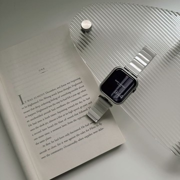 質感T字陶瓷蝴蝶釦Apple Watch 陶瓷錶帶