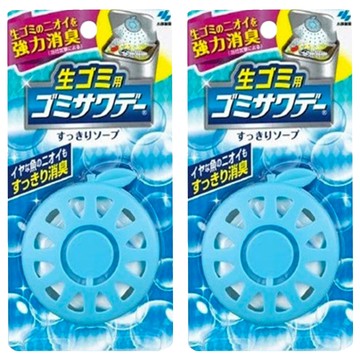 小林製藥 垃圾桶除臭貼 2.7ml  淡薄清香  消除異味  五種香氣  2個