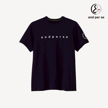 【and per se】男款深藍色全天候穿搭佳選圓領衫 DGU2T030